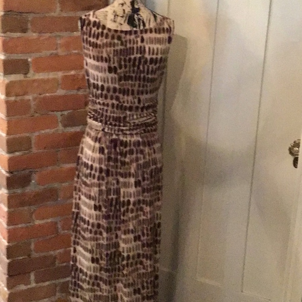 Vince Camuto Animal Print Maxi Dress